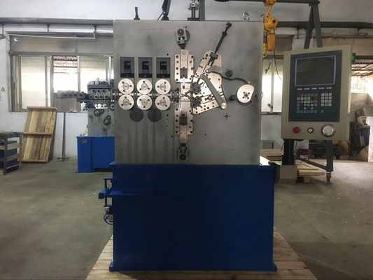 Machine de enroulement de ressort de commande numérique par ordinateur de cinq axes pour faire le ressort de compression
