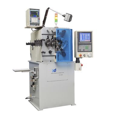 0.5~2.0mm machine de enroulement de ressort de commande numérique par ordinateur de huit axes, haute précision, cadence de fabrication 700pcs/min, travail manuel de 50% sauvé