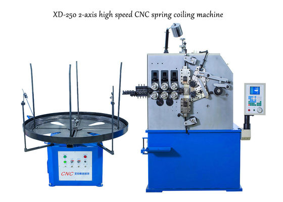 Machine de enroulement de ressort de XD-250 2-Axis produisant des ressorts de compression de 2.0mm à de 5.0mm