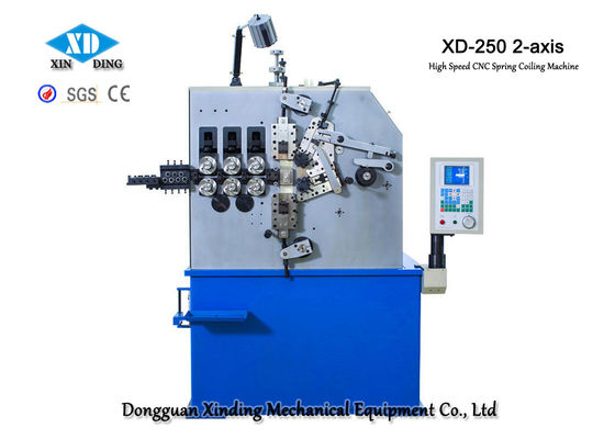 Machine de enroulement de ressort de XD-250 2-Axis produisant des ressorts de compression de 2.0mm à de 5.0mm