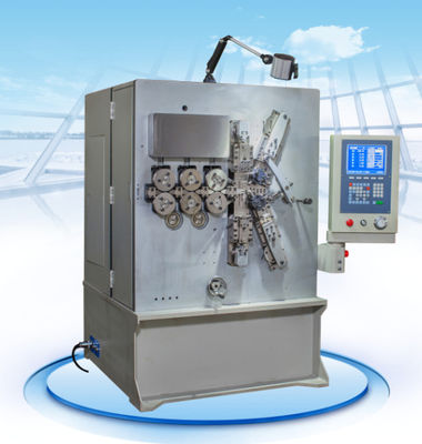 Machine de ressort de compression de 5 axes avec le diamètre de fil 2,00 - 6.00mm