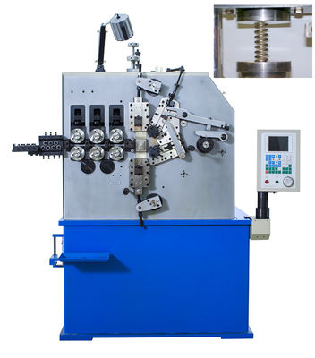 Quatre phase de enroulement 220V, machines de enroulement de la machine 3 de ressort de commande numérique par ordinateur d'axe de ressort