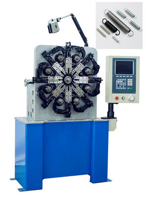 Machine de enroulement bleue de ressort d'extension de peinture avec la vitesse d'alimentation 200m/minute