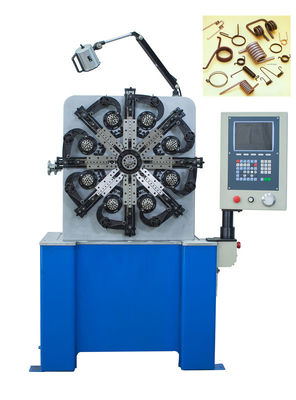 ressort triaxial de commande numérique par ordinateur d'universel formant la machine pour le fil d'acier 100pcs à grande vitesse/minute