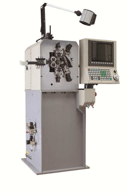 Machine de enroulement de huit axes de ressort multifonctionnel de commande numérique par ordinateur, ressort formant la haute précision et la vitesse de machine