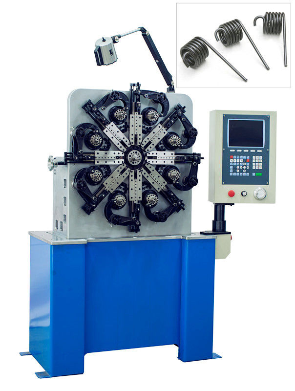 La machine automatique de ressort de torsion se compose de l'axe de came, axe de alimentation de fil, noyau de rotation