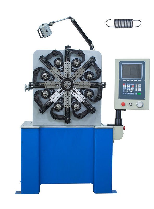 la machine de fabrication de ressort d'extension de 40mm se compose du noyau de rotation et de l'axe de roulement