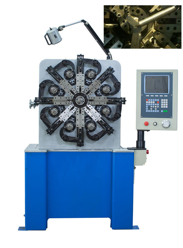 Système professionnel de noyau de rotation de machine de ressort d'extension installé sur l'axe